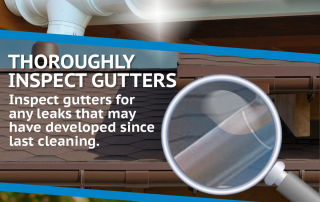 3 Gutter Cleaning Tips Infographic AAA Window Solutions