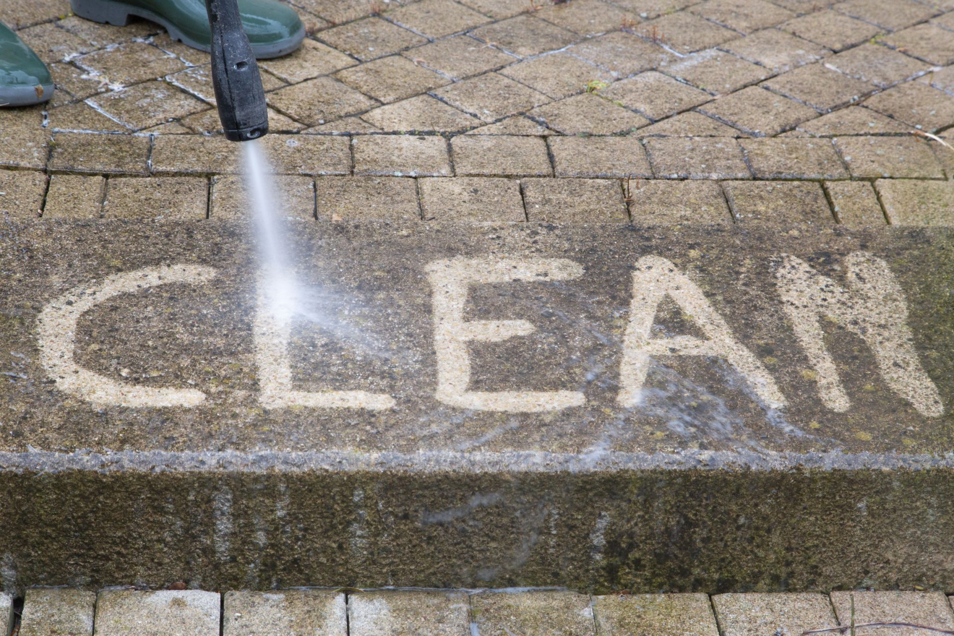 Grime Stoppers Pressure Washing Santa Claus In